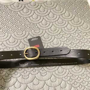 Levi’s leather belt black